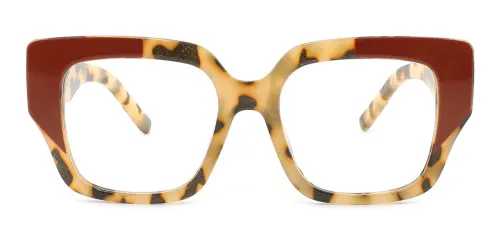 6804 Meadow Rectangle tortoiseshell glasses