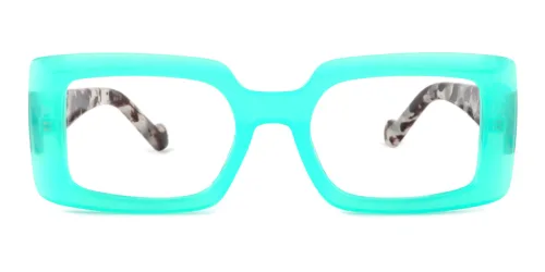 6938 Lulu Rectangle blue glasses