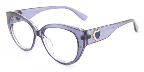 6939 Spring Oval purple glasses
