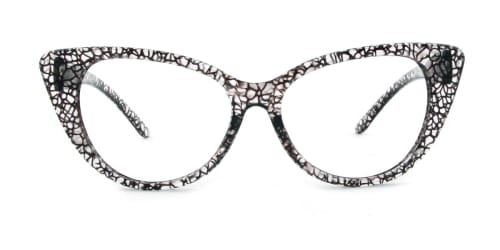 70042 Kandy Cateye black glasses