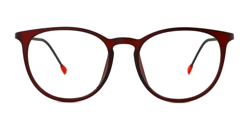 7005 Baker Round,Oval red glasses