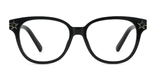 7016 Jones Round,Oval black glasses