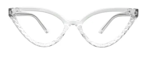 7019 Isabel Cateye clear glasses