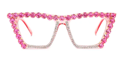 7047 Marvin Cateye pink glasses