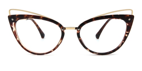 7110 Ellyn Cateye tortoiseshell glasses