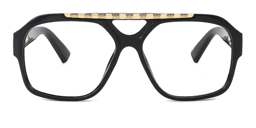 76273 Nigelia Aviator, black glasses