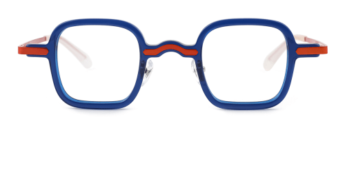76817 Fitzgerald Rectangle blue glasses