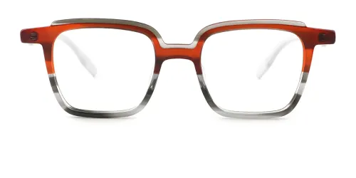 76847 Samos Rectangle orange glasses