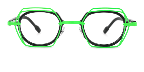 76850 Rosalia Oval,Geometric, green glasses