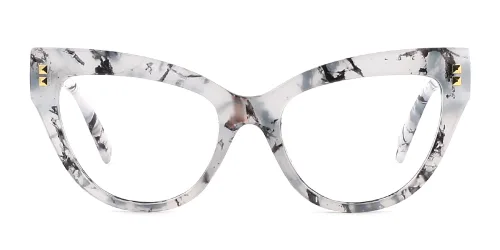 7727 Bryan Cateye floral glasses