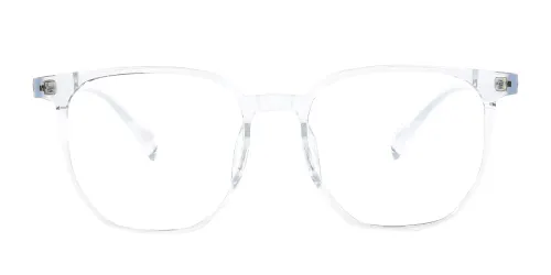 80015 Paco Rectangle clear glasses