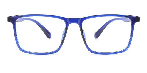 80262 Cady Rectangle blue glasses