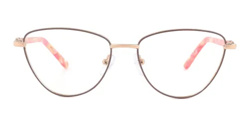 80481 Zenobia Cateye pink glasses