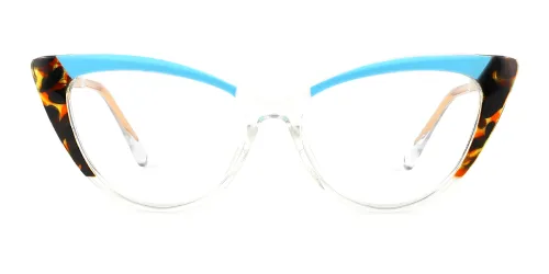 81051 Remy Cateye blue glasses