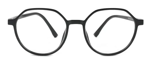 81266 Garland Oval,Geometric, black glasses
