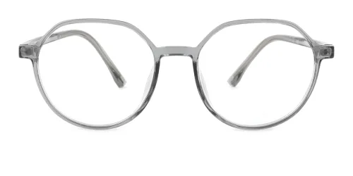 81266 Garland Oval,Geometric, grey glasses