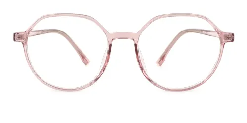 81266 Garland Oval,Geometric, pink glasses