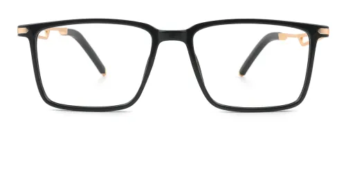 8171 Colby Rectangle black glasses