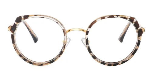 82012 Muriel Round tortoiseshell glasses