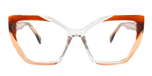 82026 Amabel Cateye brown glasses