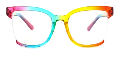 82038 Grace Rectangle multicolor glasses