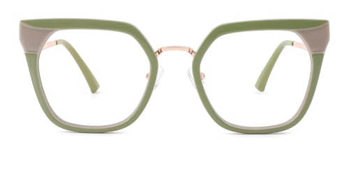 82045 Penlai Cateye green glasses