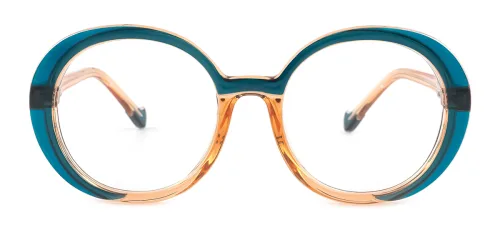 82049 Digne Round,Oval blue glasses