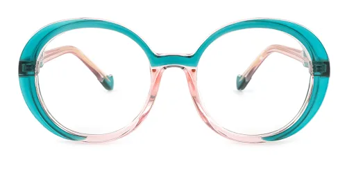 82049 Digne Round,Oval green glasses
