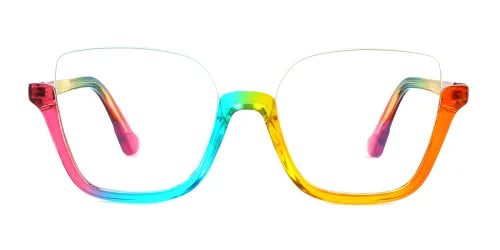 82052 Laurie Rectangle multicolor glasses