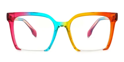 82076 Tilly Rectangle multicolor glasses
