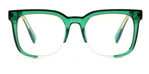 82088 Laura Rectangle green glasses