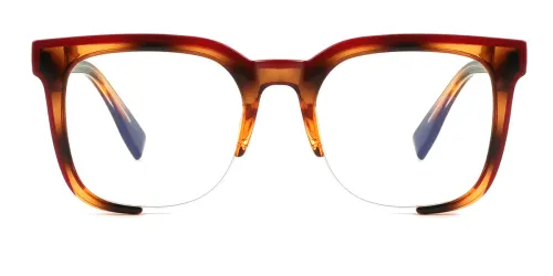 82088 Laura Rectangle tortoiseshell glasses