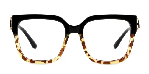 82113 Madeline Rectangle tortoiseshell glasses
