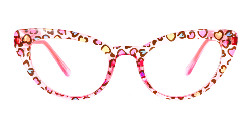 8338 Yolanda Cateye pink glasses