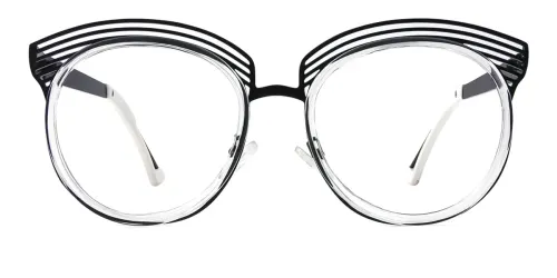 843 Apria Oval, clear glasses