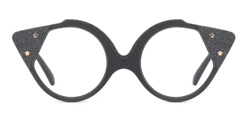 8538 Stella Cateye black glasses