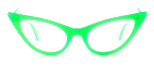 86262 Ivy Cateye green glasses