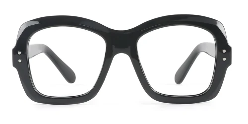 86313 Regina Geometric black glasses