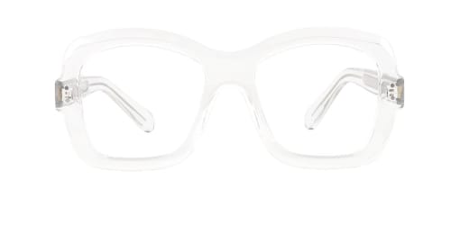 86313 Regina Rectangle clear glasses