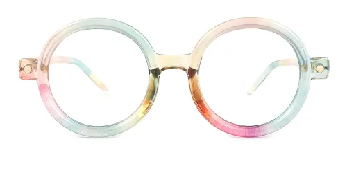 86602 Arrow Round multicolor glasses