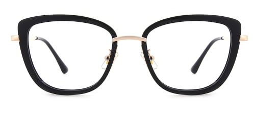 87030 Verna Cateye black glasses