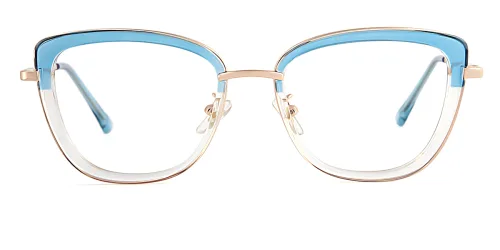 87030 Verna Cateye blue glasses