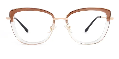 87030 Verna Cateye brown glasses