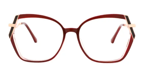 87199 Paige  red glasses