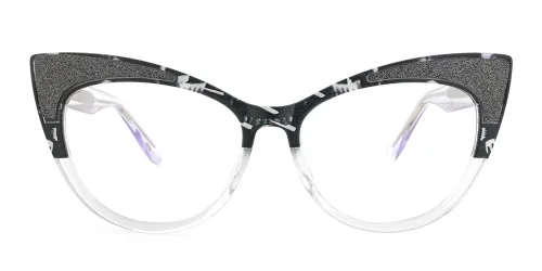 87284 Kipp Cateye black glasses