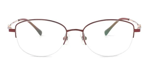 88012 Coexist Oval red glasses
