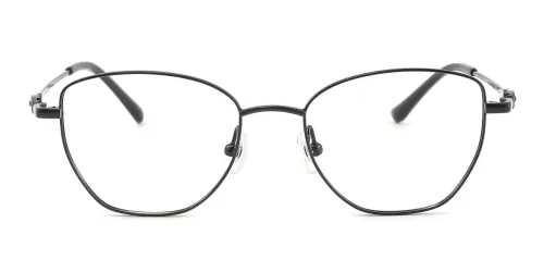 880211 Anita Cateye black glasses