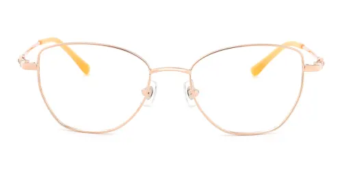 880211 Anita Cateye gold glasses