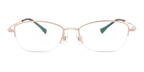 88026 Milly Oval gold glasses