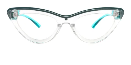88672 Andie Cateye clear glasses